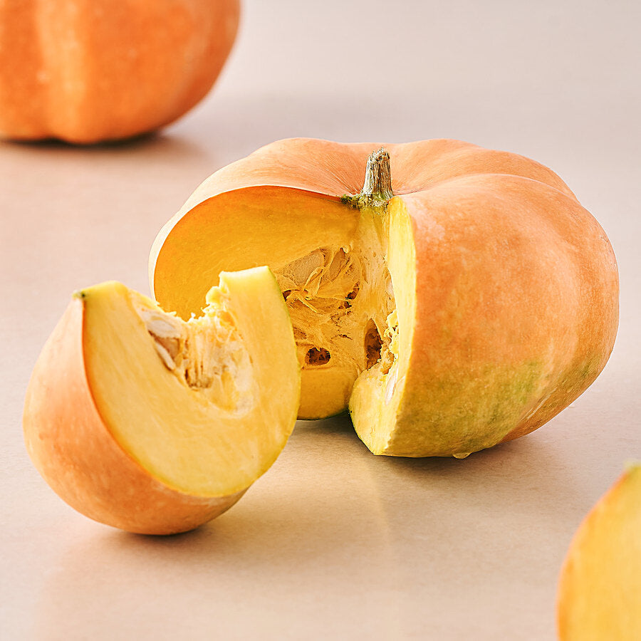 ZUCCA GIALLA BIO A FETTE